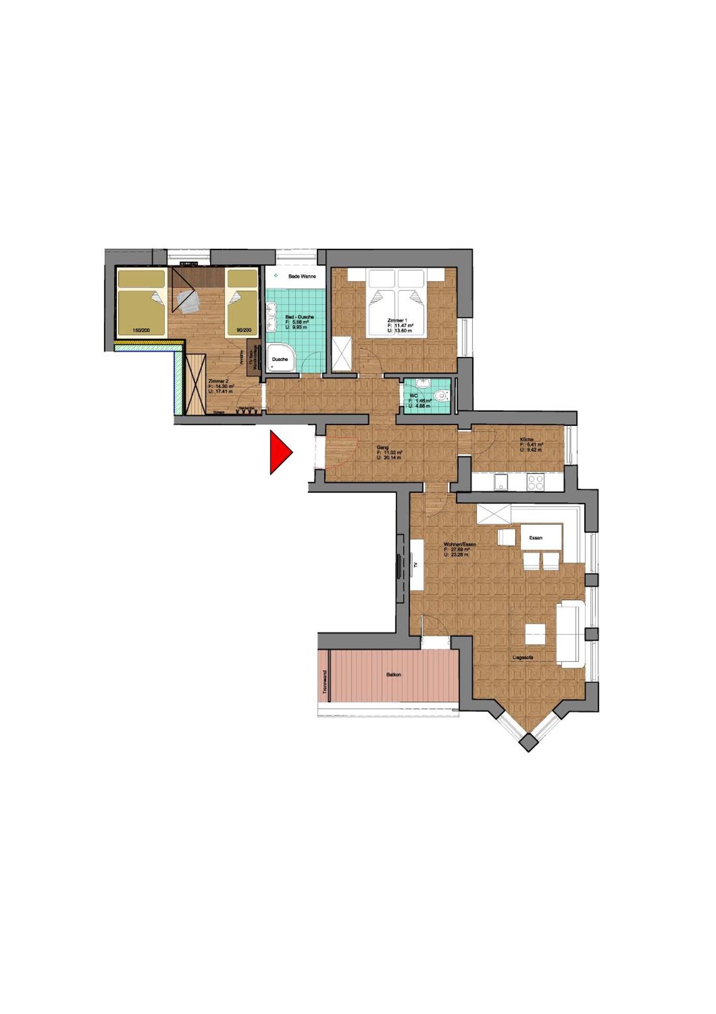 Appartements Rofan Маурах Екстериор снимка
